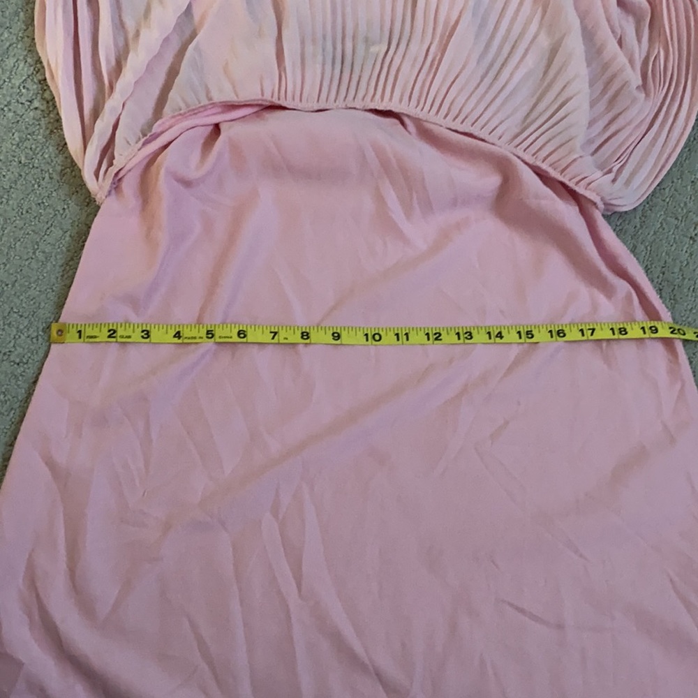 Ted Baker London pink pleat dress 3/8 - Picture 4 of 7